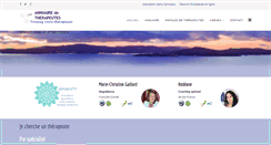 Desktop Screenshot of annuaire-de-therapeutes.com